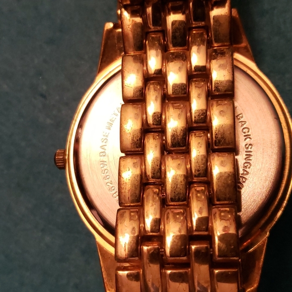 Charming Charlie Gold Bracelet Watch with Butterfly Accent - Picture 4 of 4